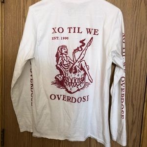 The Weeknd XO till we Overdose longsleeve